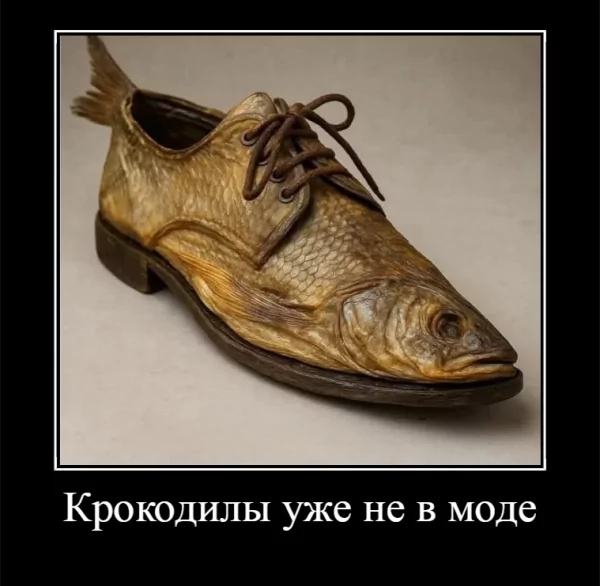 Крокодилы уже не в моде