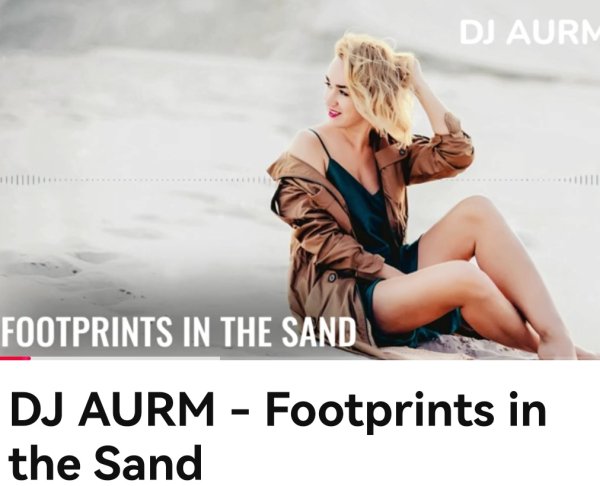 Dj Aurm - Footprints in the Sand