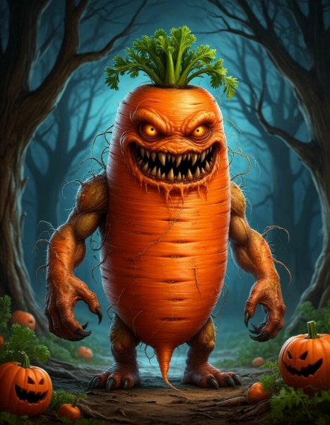 Carrot monster