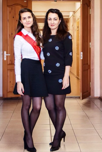 Мама с дочкой